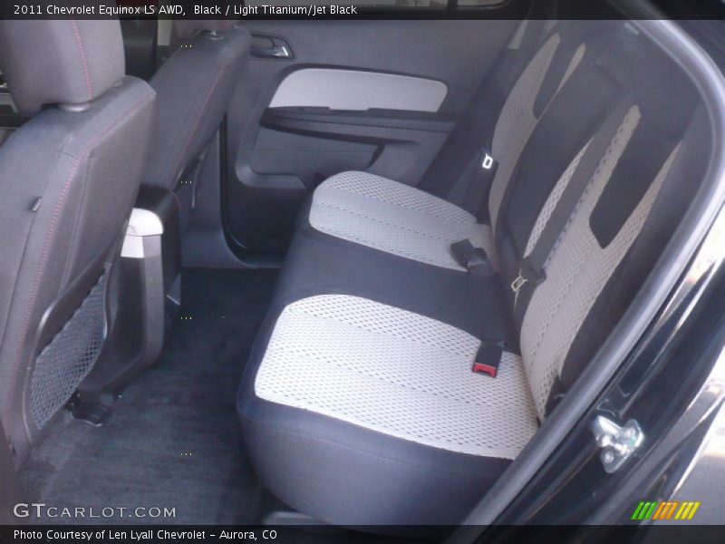 Black / Light Titanium/Jet Black 2011 Chevrolet Equinox LS AWD