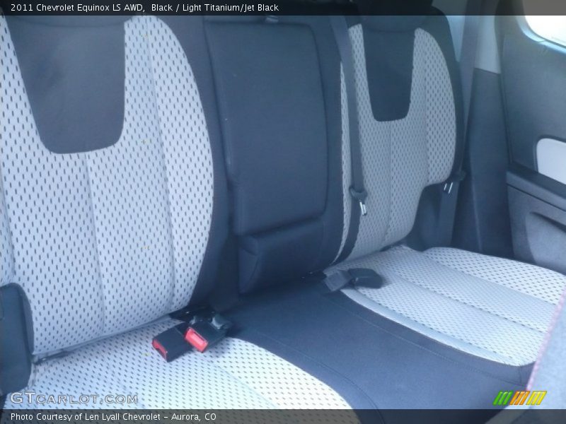Black / Light Titanium/Jet Black 2011 Chevrolet Equinox LS AWD