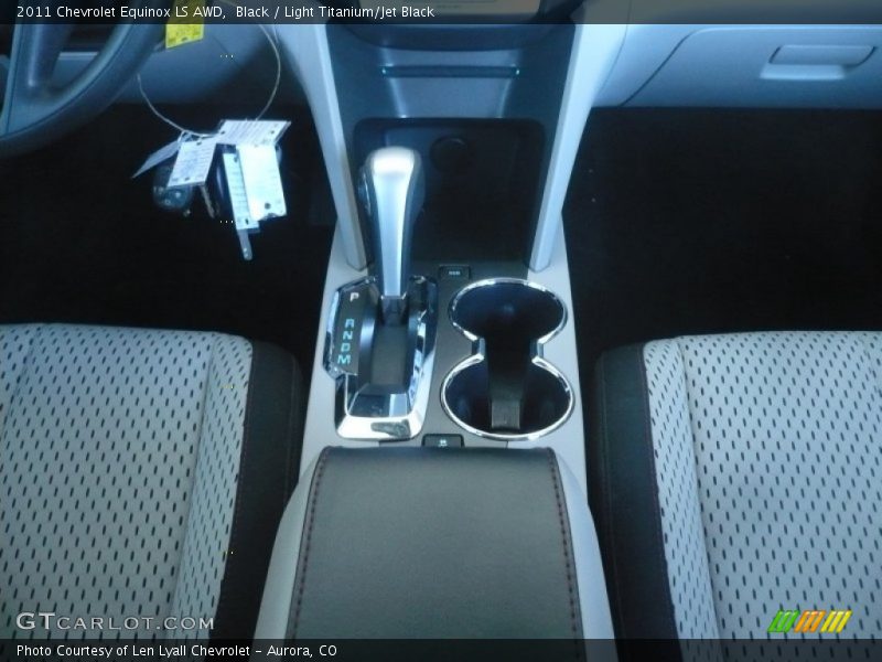 Black / Light Titanium/Jet Black 2011 Chevrolet Equinox LS AWD