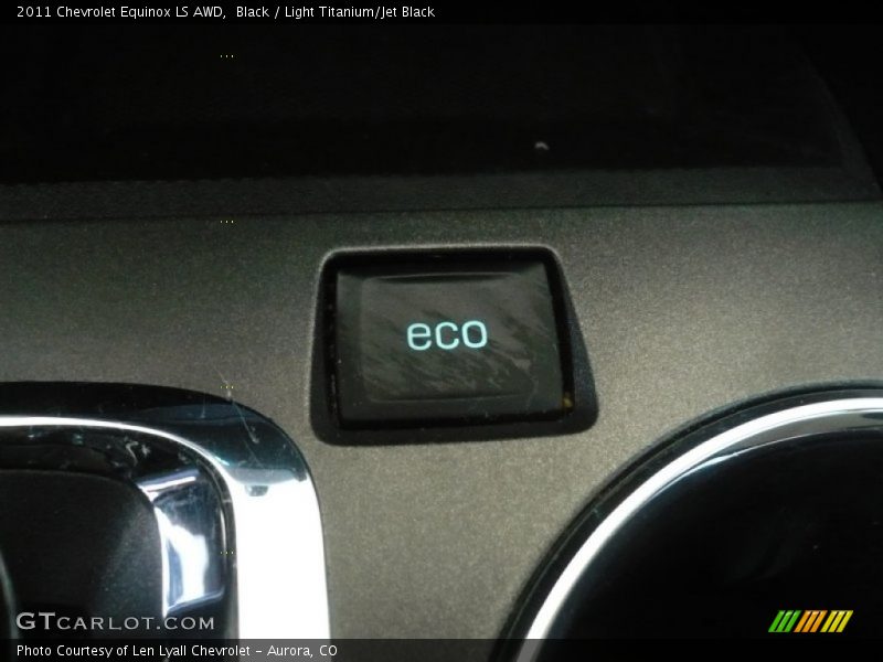 Black / Light Titanium/Jet Black 2011 Chevrolet Equinox LS AWD