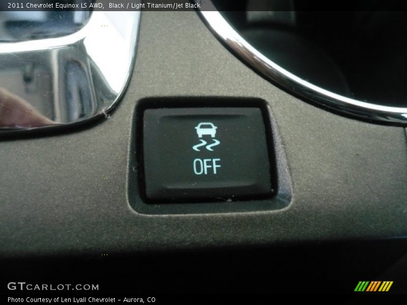 Black / Light Titanium/Jet Black 2011 Chevrolet Equinox LS AWD