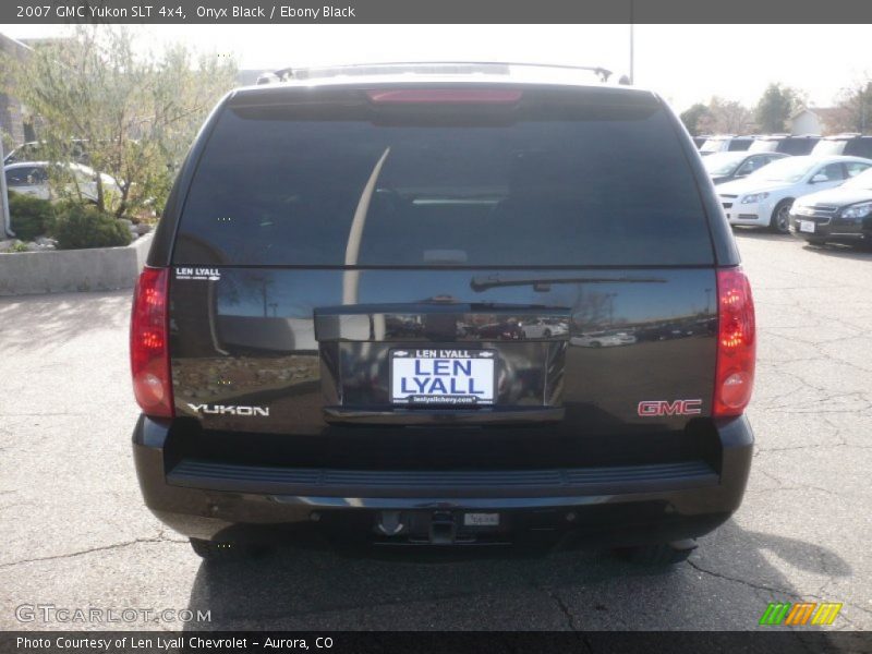 Onyx Black / Ebony Black 2007 GMC Yukon SLT 4x4