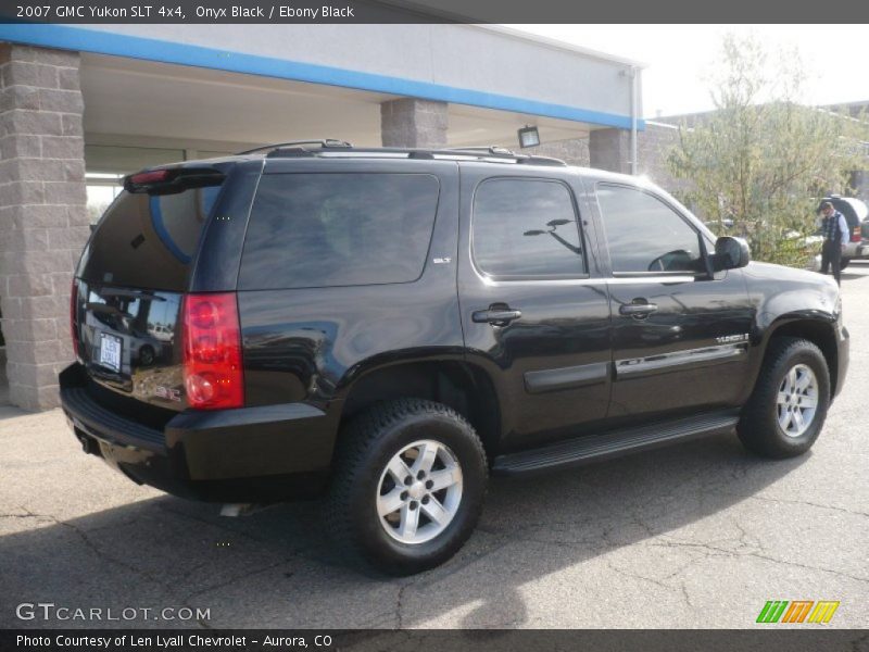 Onyx Black / Ebony Black 2007 GMC Yukon SLT 4x4