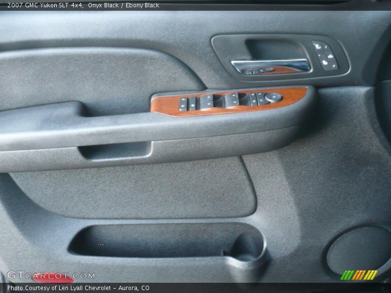 Onyx Black / Ebony Black 2007 GMC Yukon SLT 4x4