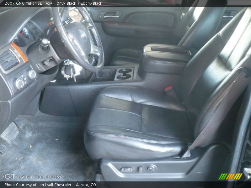 Onyx Black / Ebony Black 2007 GMC Yukon SLT 4x4