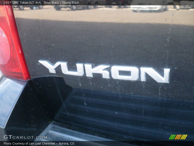 Onyx Black / Ebony Black 2007 GMC Yukon SLT 4x4