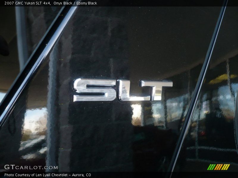 Onyx Black / Ebony Black 2007 GMC Yukon SLT 4x4