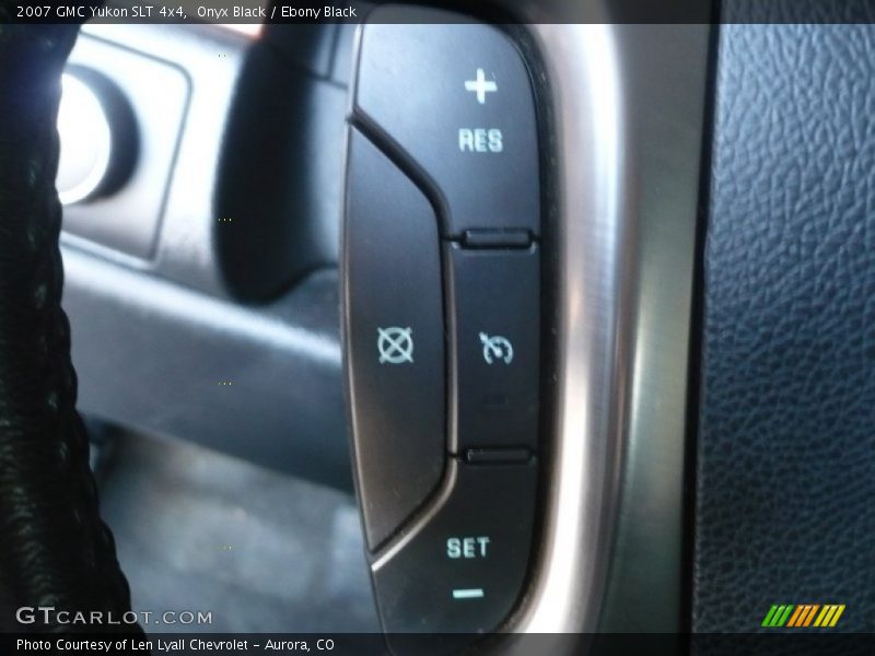 Onyx Black / Ebony Black 2007 GMC Yukon SLT 4x4