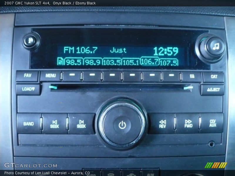 Onyx Black / Ebony Black 2007 GMC Yukon SLT 4x4