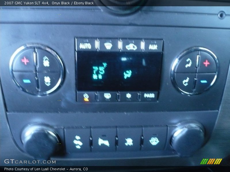 Onyx Black / Ebony Black 2007 GMC Yukon SLT 4x4