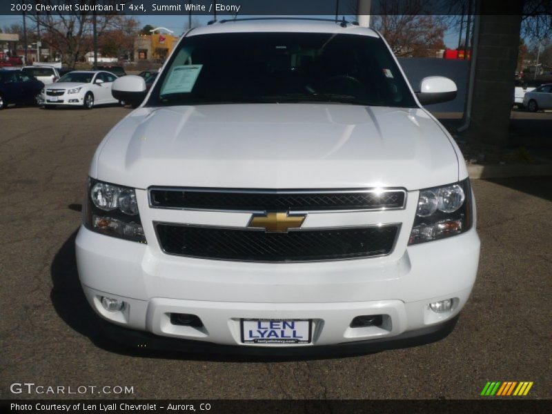 Summit White / Ebony 2009 Chevrolet Suburban LT 4x4