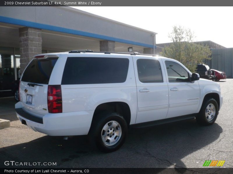 Summit White / Ebony 2009 Chevrolet Suburban LT 4x4