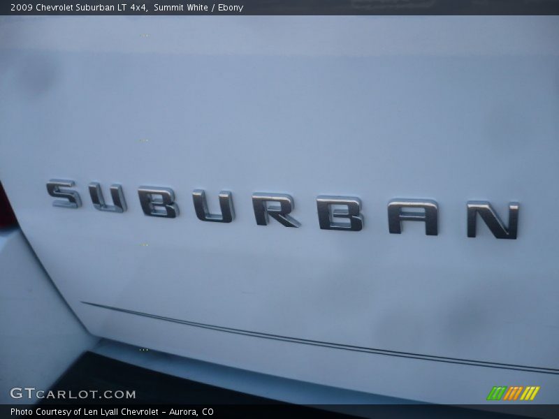 Summit White / Ebony 2009 Chevrolet Suburban LT 4x4