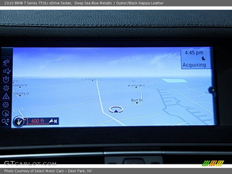 Navigation of 2010 7 Series 750Li xDrive Sedan