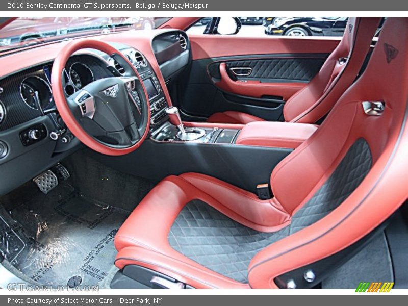  2010 Continental GT Supersports Beluga/Hotspur Interior