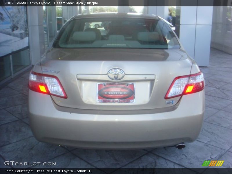 Desert Sand Mica / Bisque 2007 Toyota Camry Hybrid