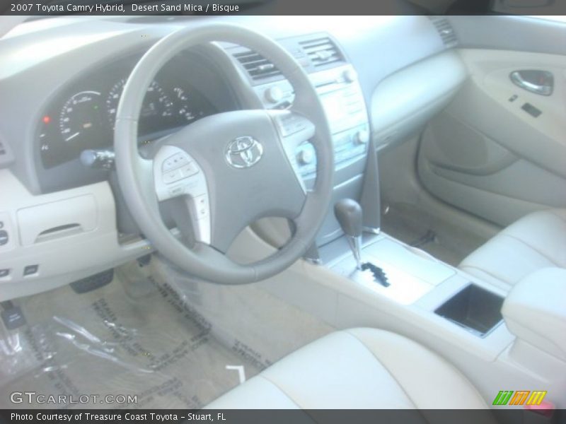 Desert Sand Mica / Bisque 2007 Toyota Camry Hybrid