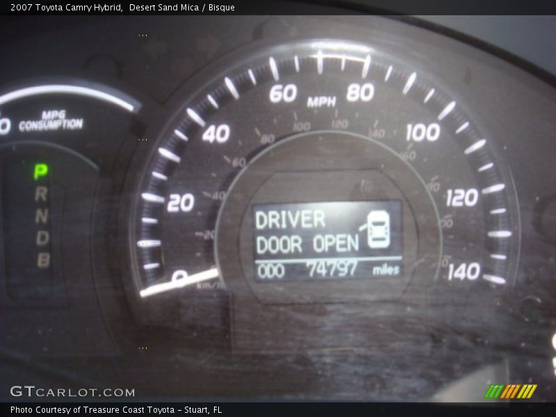 Desert Sand Mica / Bisque 2007 Toyota Camry Hybrid