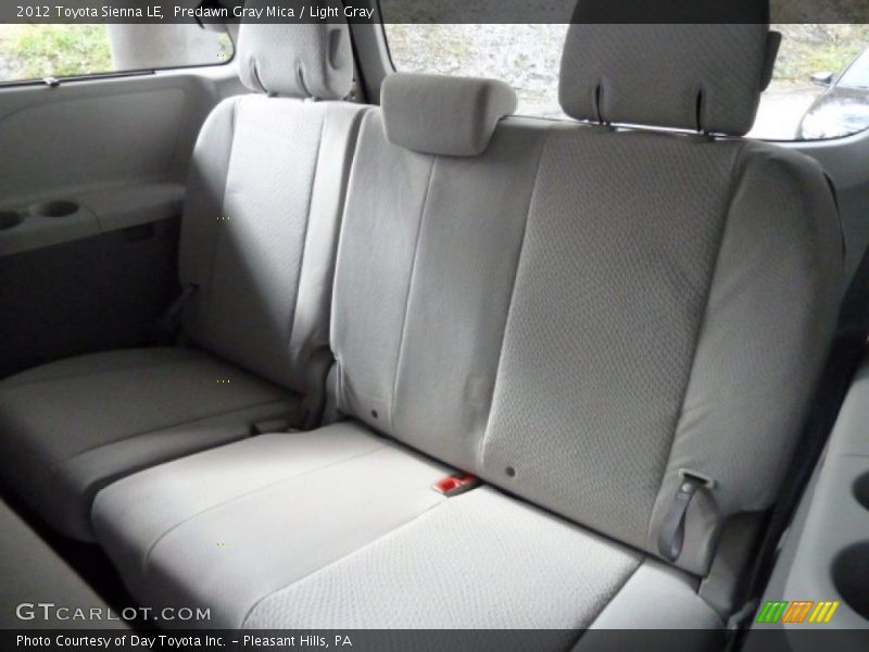 Predawn Gray Mica / Light Gray 2012 Toyota Sienna LE