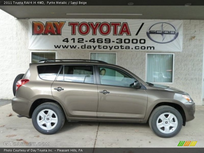 Pyrite Metallic / Sand Beige 2011 Toyota RAV4 I4 4WD