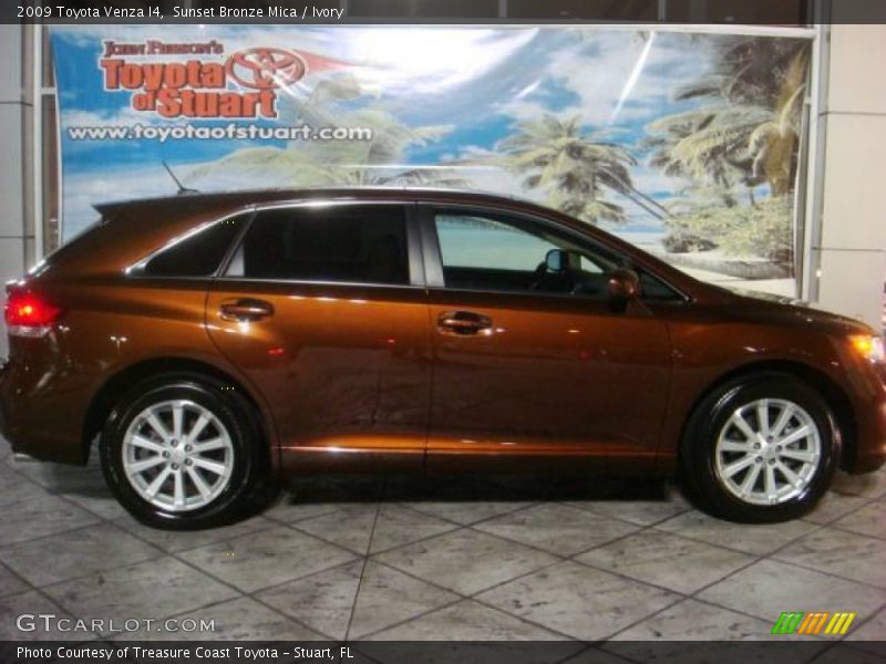 Sunset Bronze Mica / Ivory 2009 Toyota Venza I4