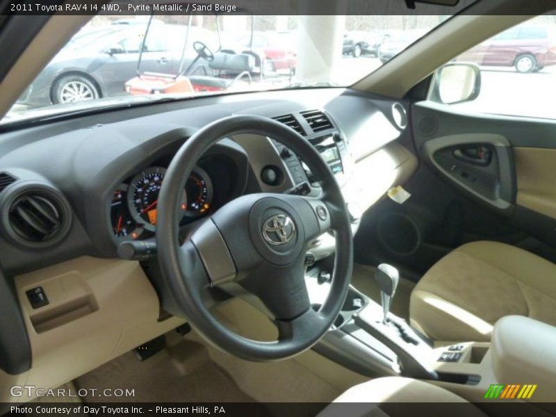 Pyrite Metallic / Sand Beige 2011 Toyota RAV4 I4 4WD