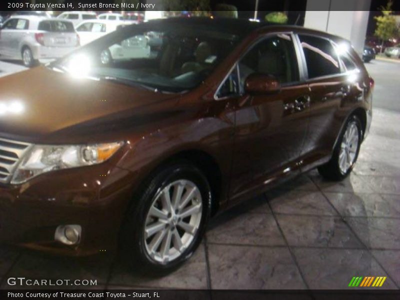 Sunset Bronze Mica / Ivory 2009 Toyota Venza I4