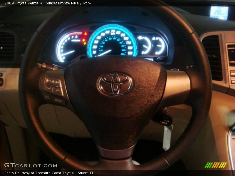 Sunset Bronze Mica / Ivory 2009 Toyota Venza I4