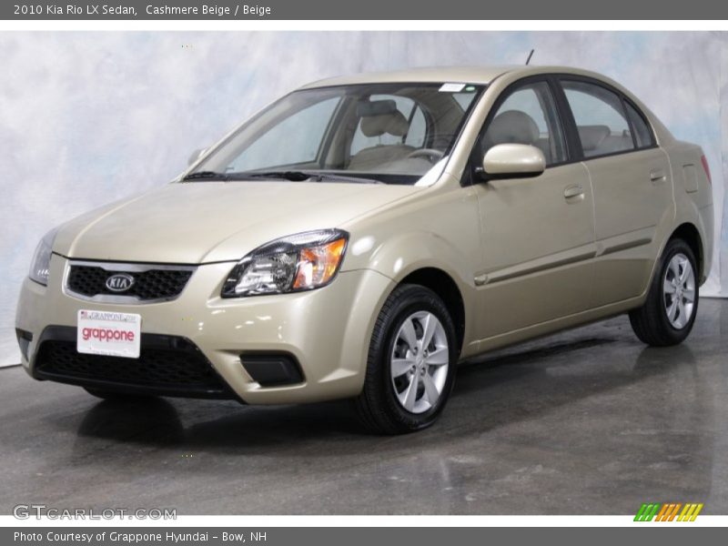 Cashmere Beige / Beige 2010 Kia Rio LX Sedan