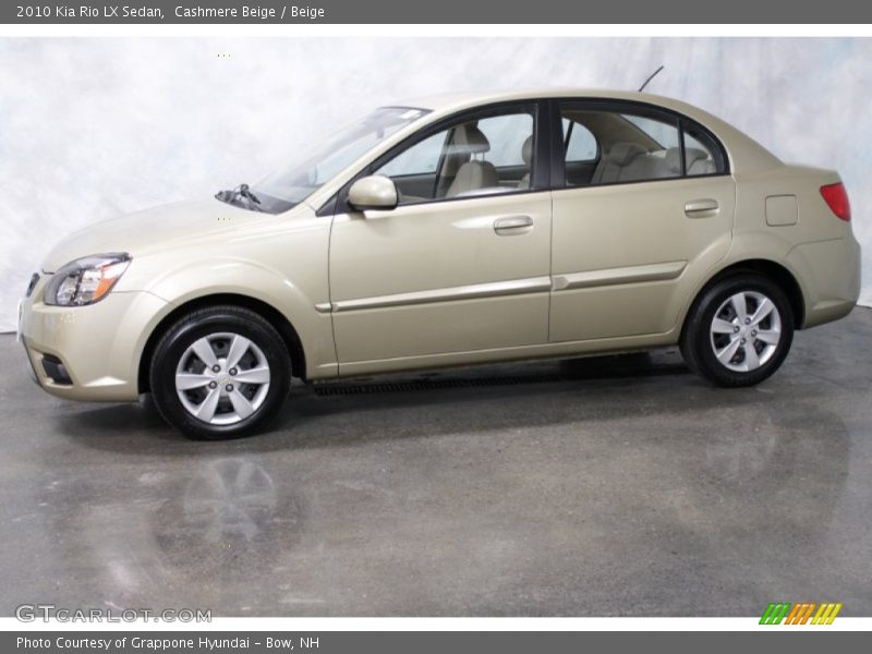 Cashmere Beige / Beige 2010 Kia Rio LX Sedan