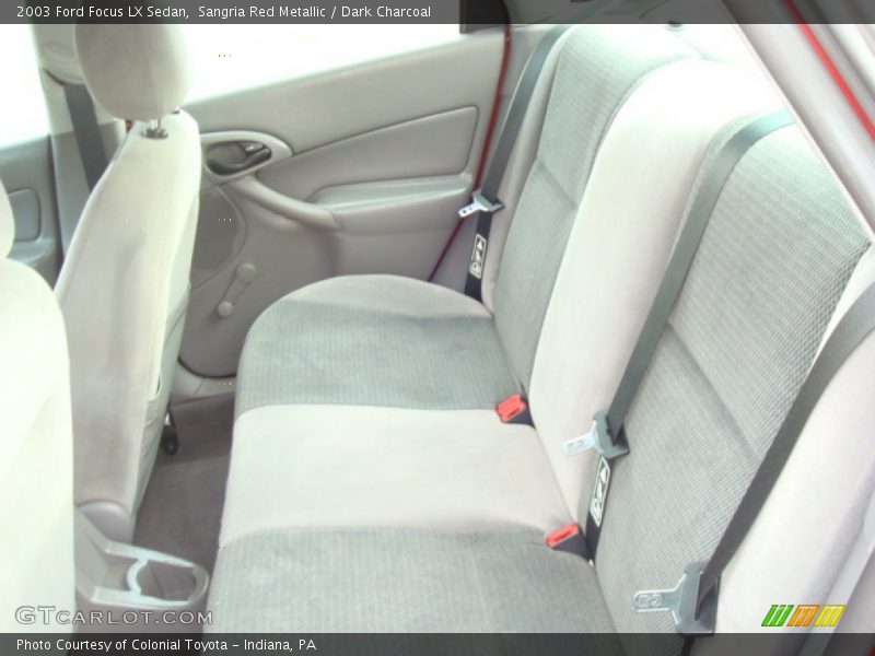 Sangria Red Metallic / Dark Charcoal 2003 Ford Focus LX Sedan