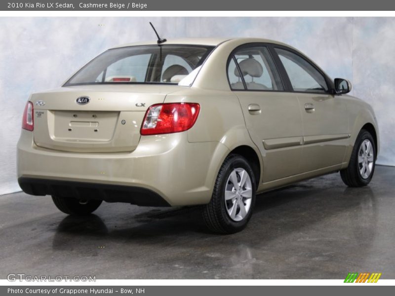 Cashmere Beige / Beige 2010 Kia Rio LX Sedan