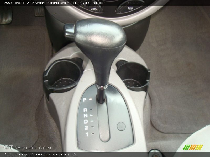 Sangria Red Metallic / Dark Charcoal 2003 Ford Focus LX Sedan