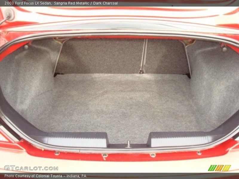 Sangria Red Metallic / Dark Charcoal 2003 Ford Focus LX Sedan