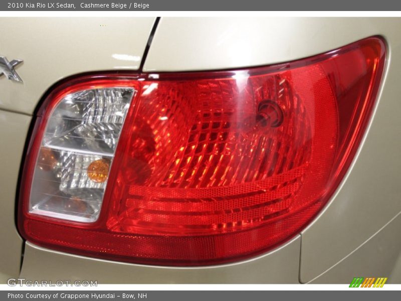 Cashmere Beige / Beige 2010 Kia Rio LX Sedan