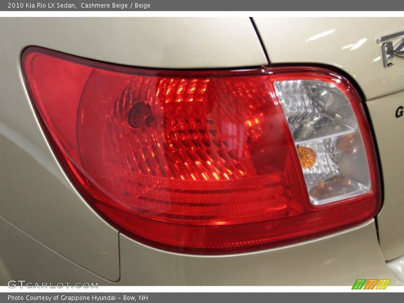 Cashmere Beige / Beige 2010 Kia Rio LX Sedan
