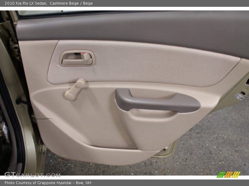 Cashmere Beige / Beige 2010 Kia Rio LX Sedan