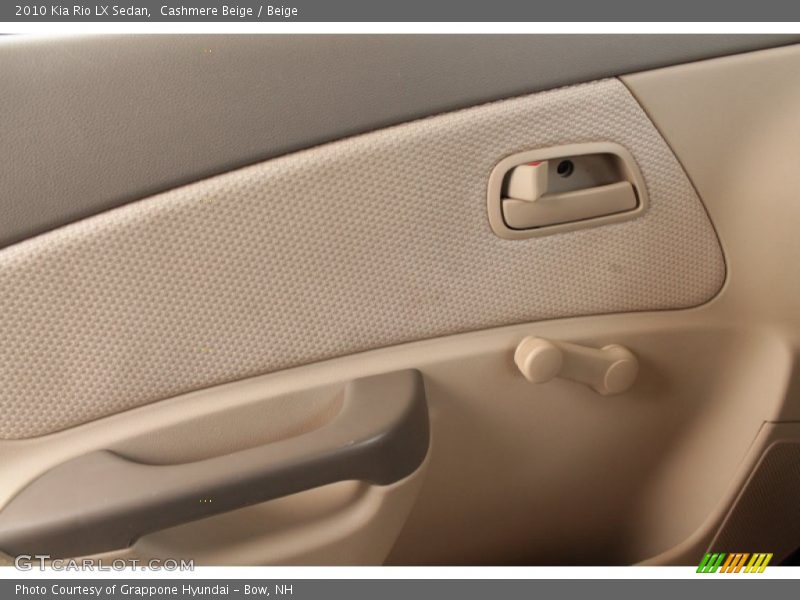 Cashmere Beige / Beige 2010 Kia Rio LX Sedan