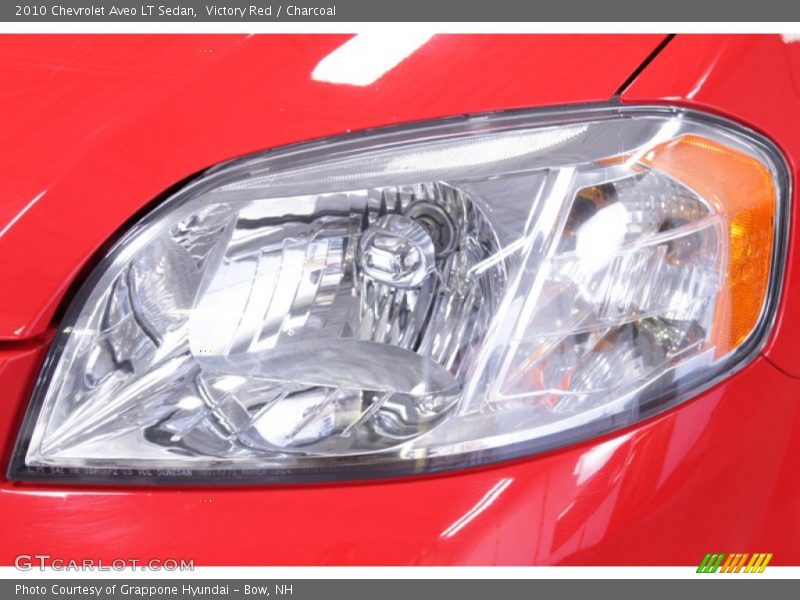 Victory Red / Charcoal 2010 Chevrolet Aveo LT Sedan