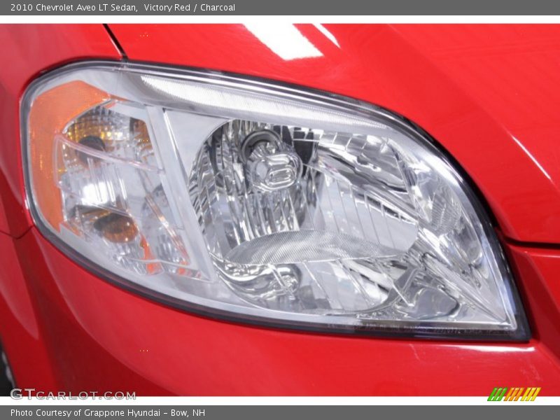 Victory Red / Charcoal 2010 Chevrolet Aveo LT Sedan