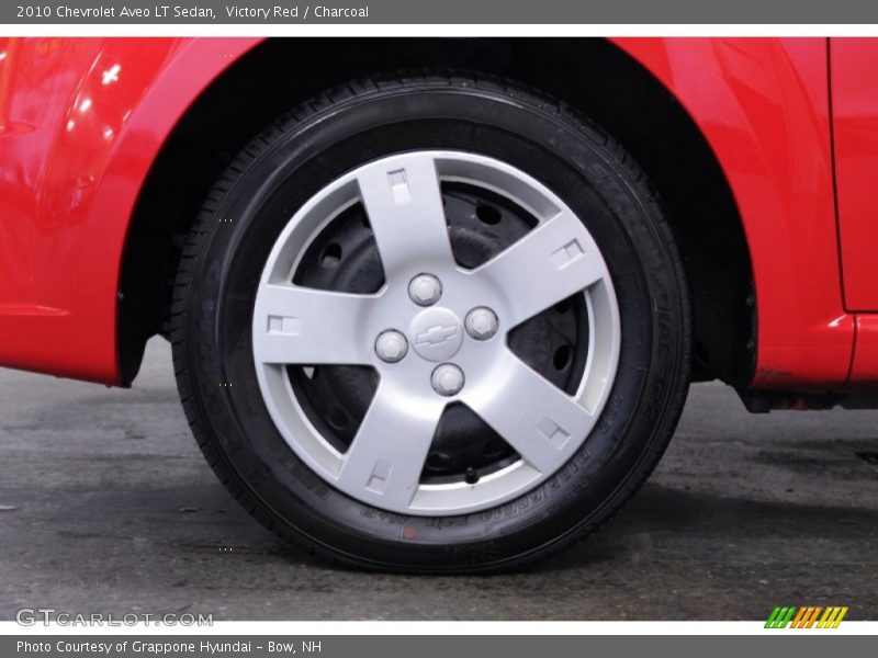 Victory Red / Charcoal 2010 Chevrolet Aveo LT Sedan