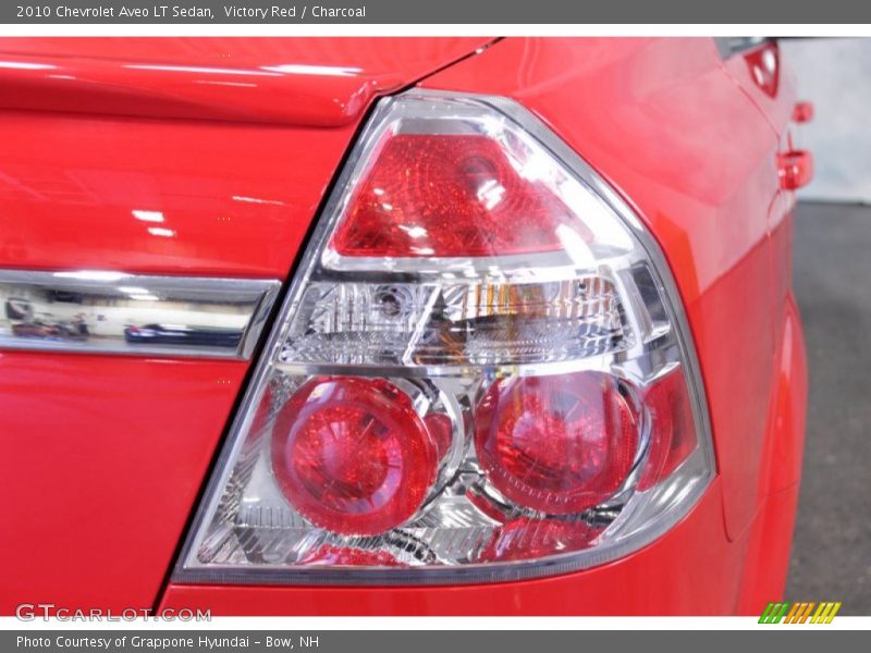 Victory Red / Charcoal 2010 Chevrolet Aveo LT Sedan