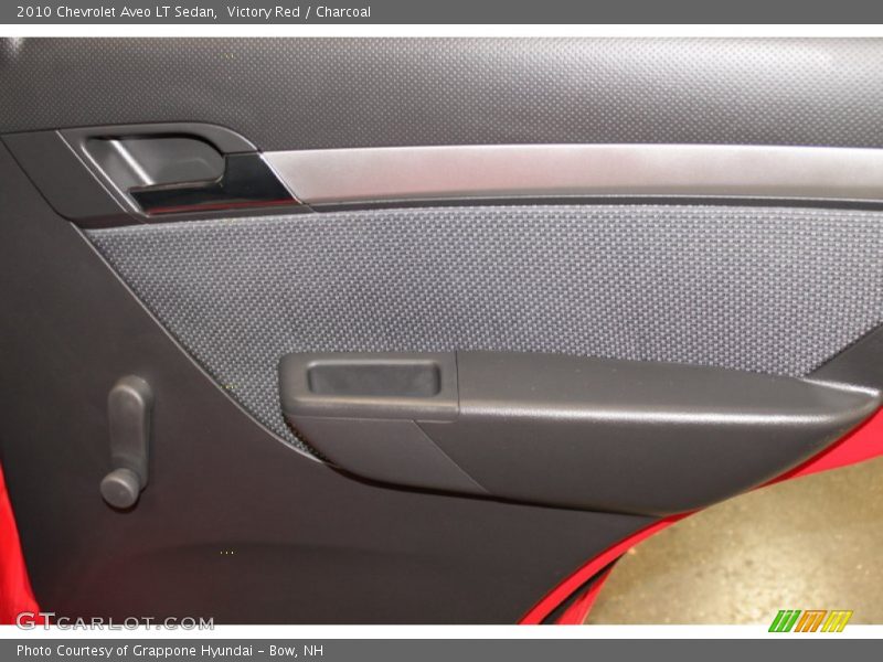 Victory Red / Charcoal 2010 Chevrolet Aveo LT Sedan