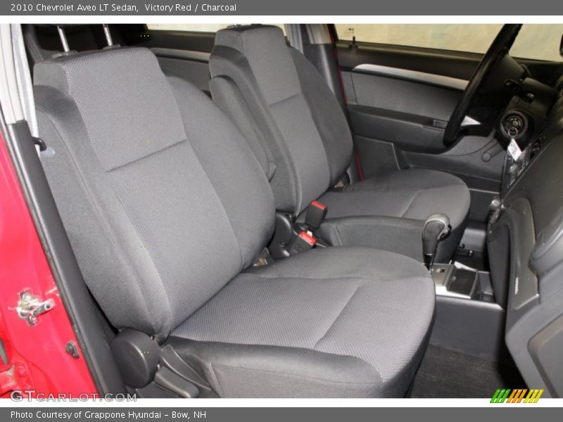 Victory Red / Charcoal 2010 Chevrolet Aveo LT Sedan