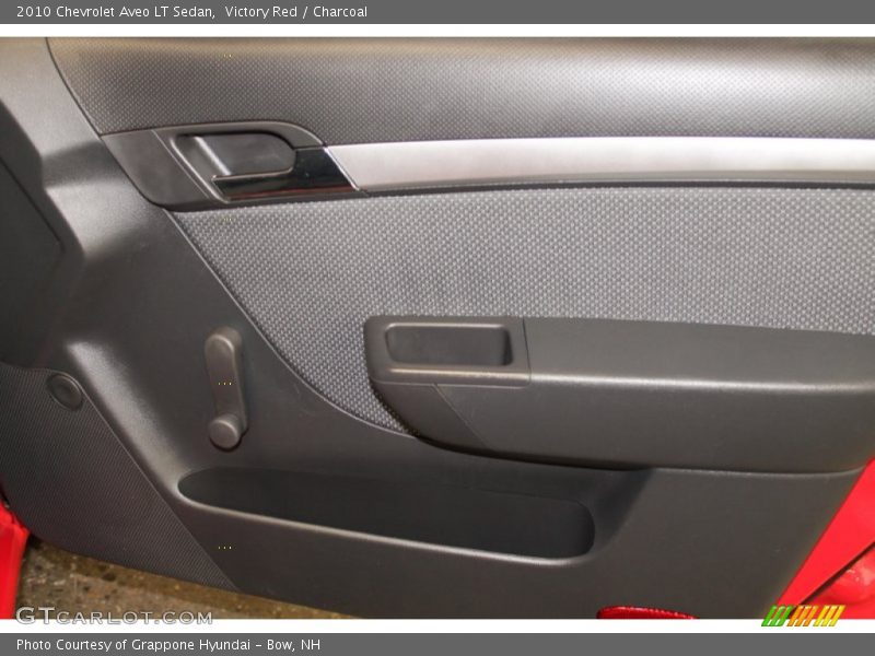 Victory Red / Charcoal 2010 Chevrolet Aveo LT Sedan