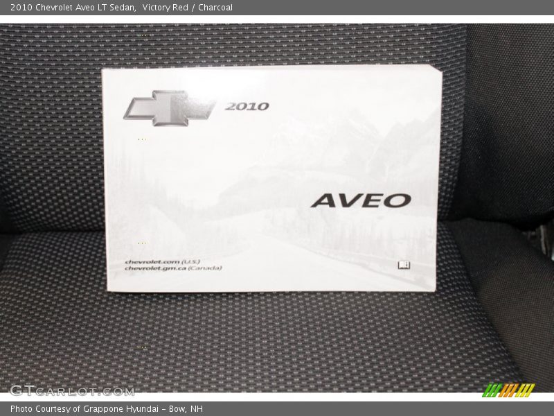 Victory Red / Charcoal 2010 Chevrolet Aveo LT Sedan