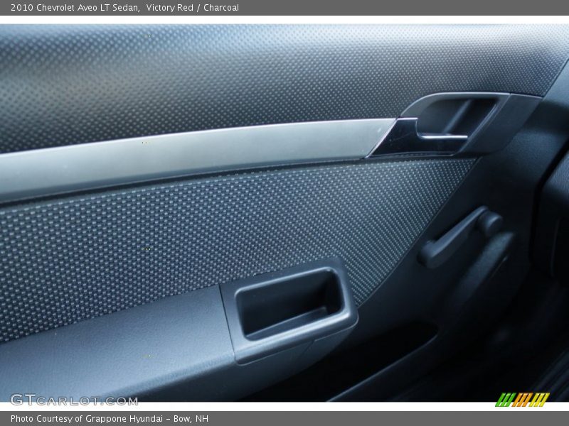 Victory Red / Charcoal 2010 Chevrolet Aveo LT Sedan