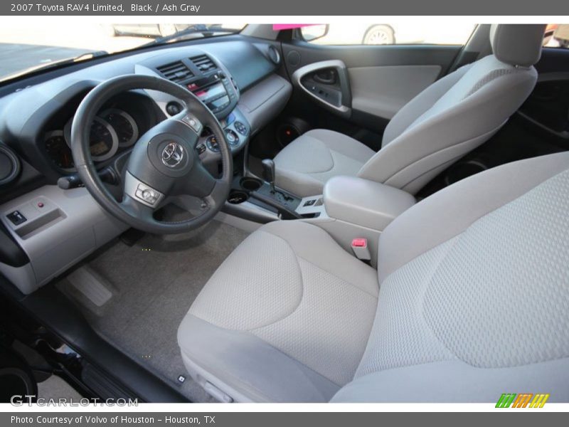 Black / Ash Gray 2007 Toyota RAV4 Limited