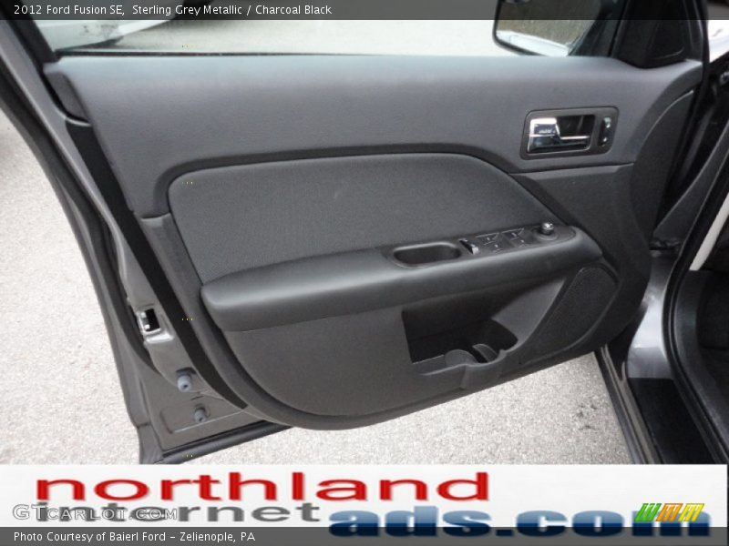 Sterling Grey Metallic / Charcoal Black 2012 Ford Fusion SE