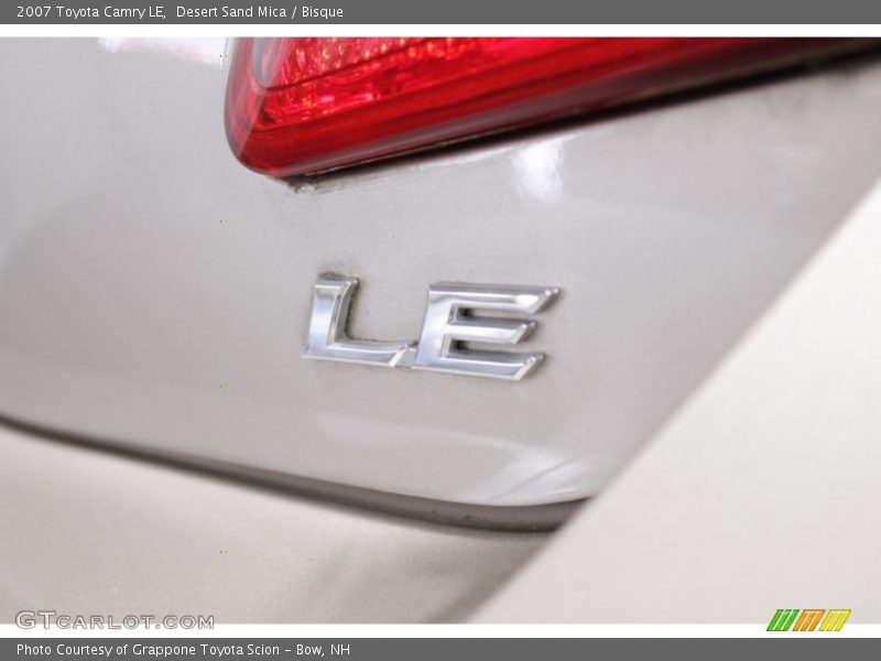 Desert Sand Mica / Bisque 2007 Toyota Camry LE